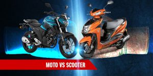 Scooter vs moto