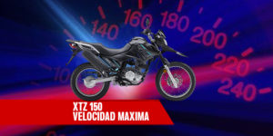 XTZ 150 Velocidad Máxima