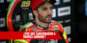 Por qué sancionaron a Andrea Iannone