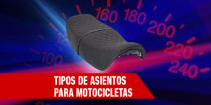 Tipos de asientos para motocicletas