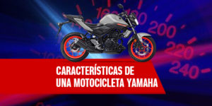 Características de una motocicleta Yamaha