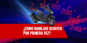 como manejar scooter por primera vez