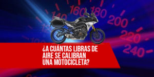 a cuántas libras de aire se calibra una motocicleta