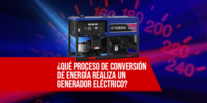 Puerto Directamente poetas Qué proceso de conversión de energía realiza un generador eléctrico? -  Yamaha Izabal
