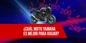 Cuál moto Yamaha es mejor para viajar