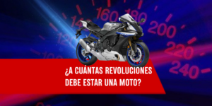 ¿a cuántas revoluciones debe estar una moto