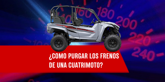 Cómo purgar los frenos de una cuatrimoto