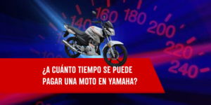 ¿A cuánto tiempo se puede pagar una moto en Yamaha