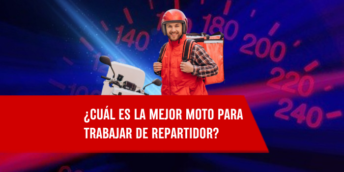 ¿Cuál es la mejor moto para trabajar de mensajero/repartidor 2023?