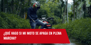 qué hago si mi moto se apaga en plena marcha