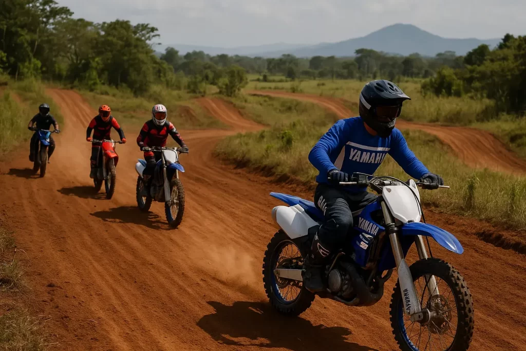 lugares para hacer cross en Guatemala con motos Yamaha